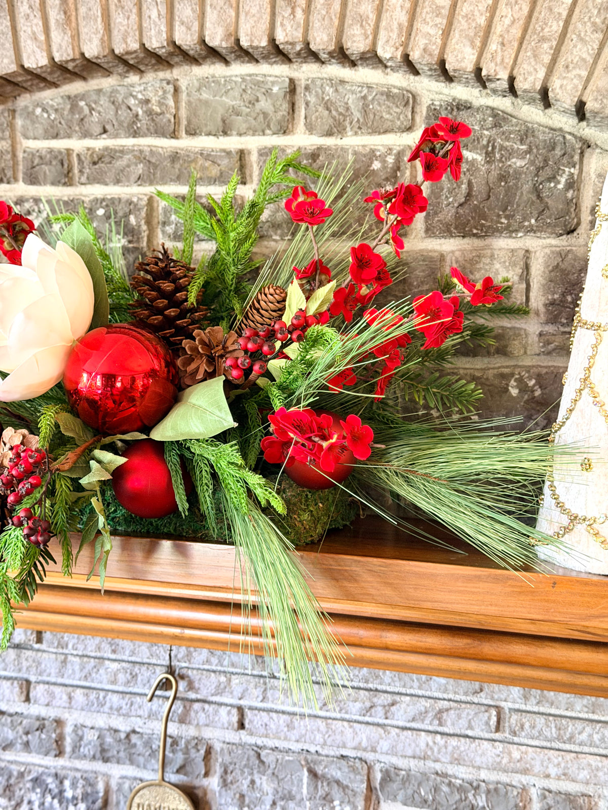 Holiday Blossoms Centerpiece