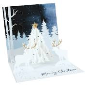 Midnight Tree Pop-up Greeting Card with Envelope
