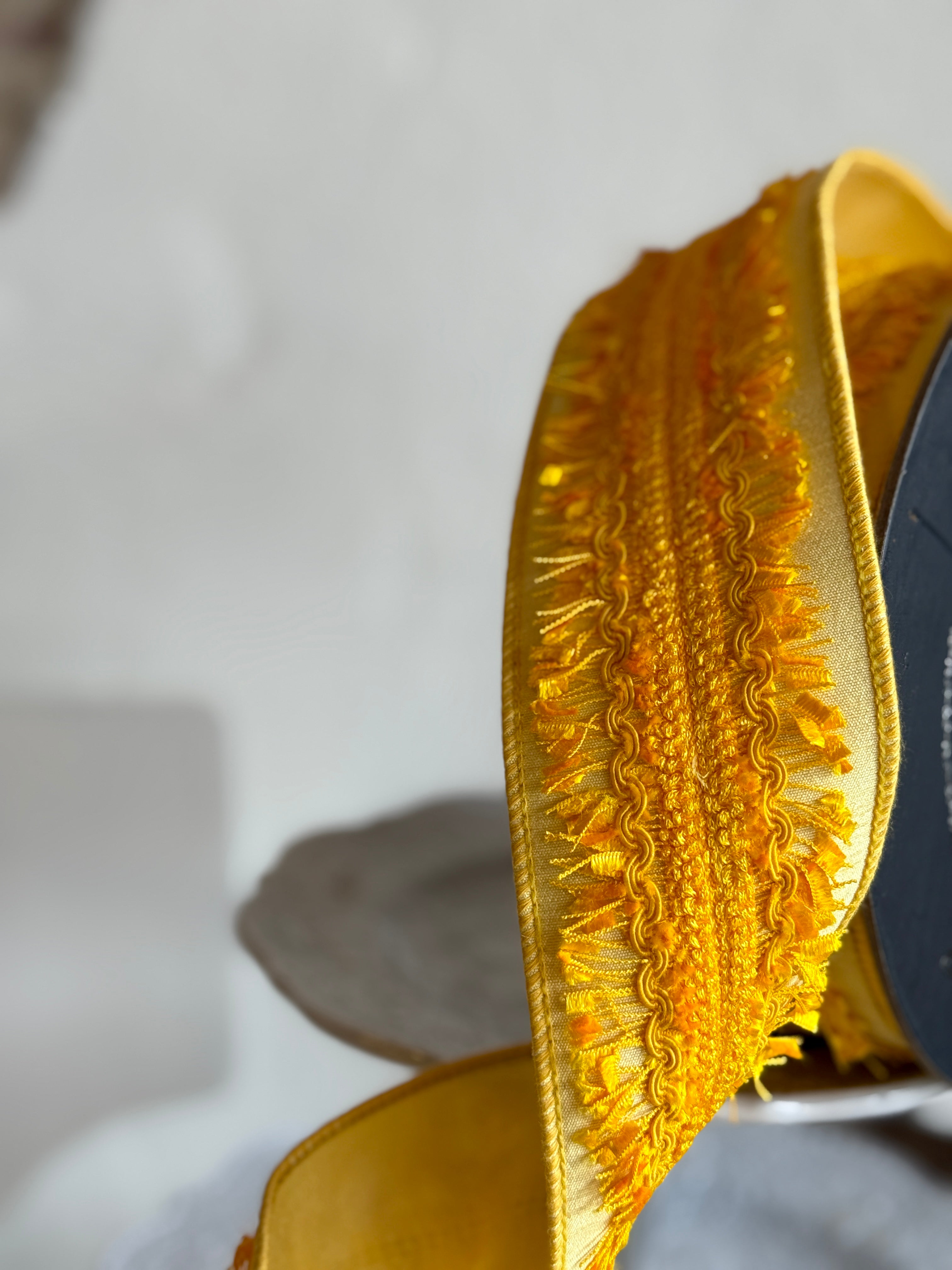 2.5” Luscious Ribbon, Yellow