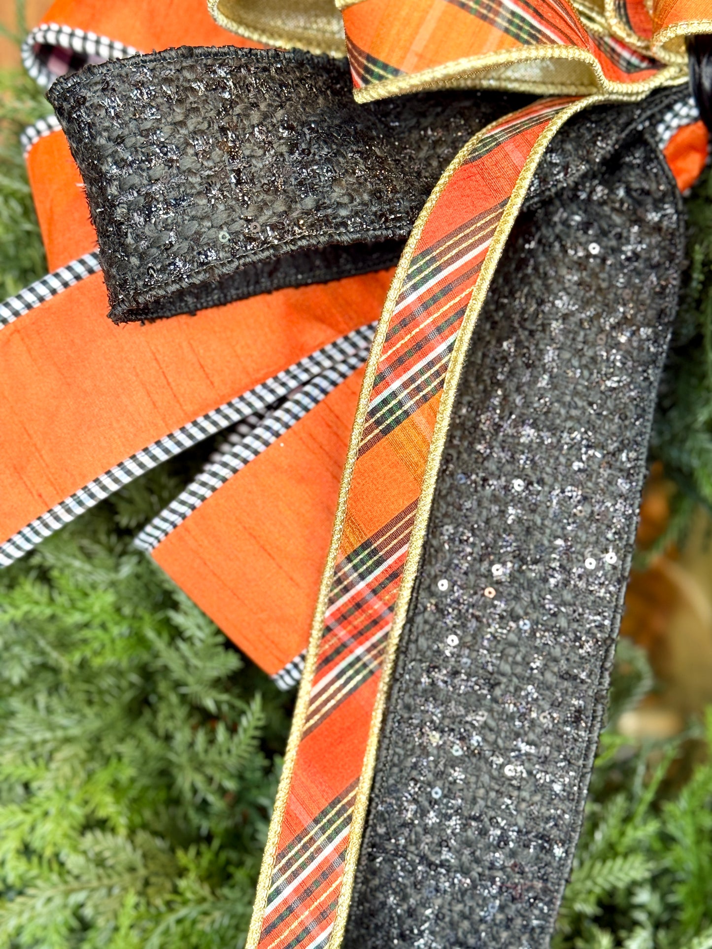 Trick, Treat & Tweed Bow