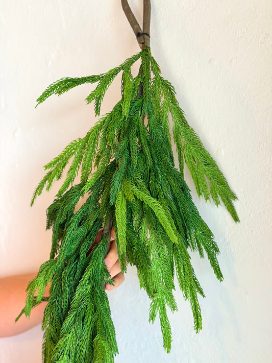 60" NATURAL TOUCH NORFOLK PINE GARLAND