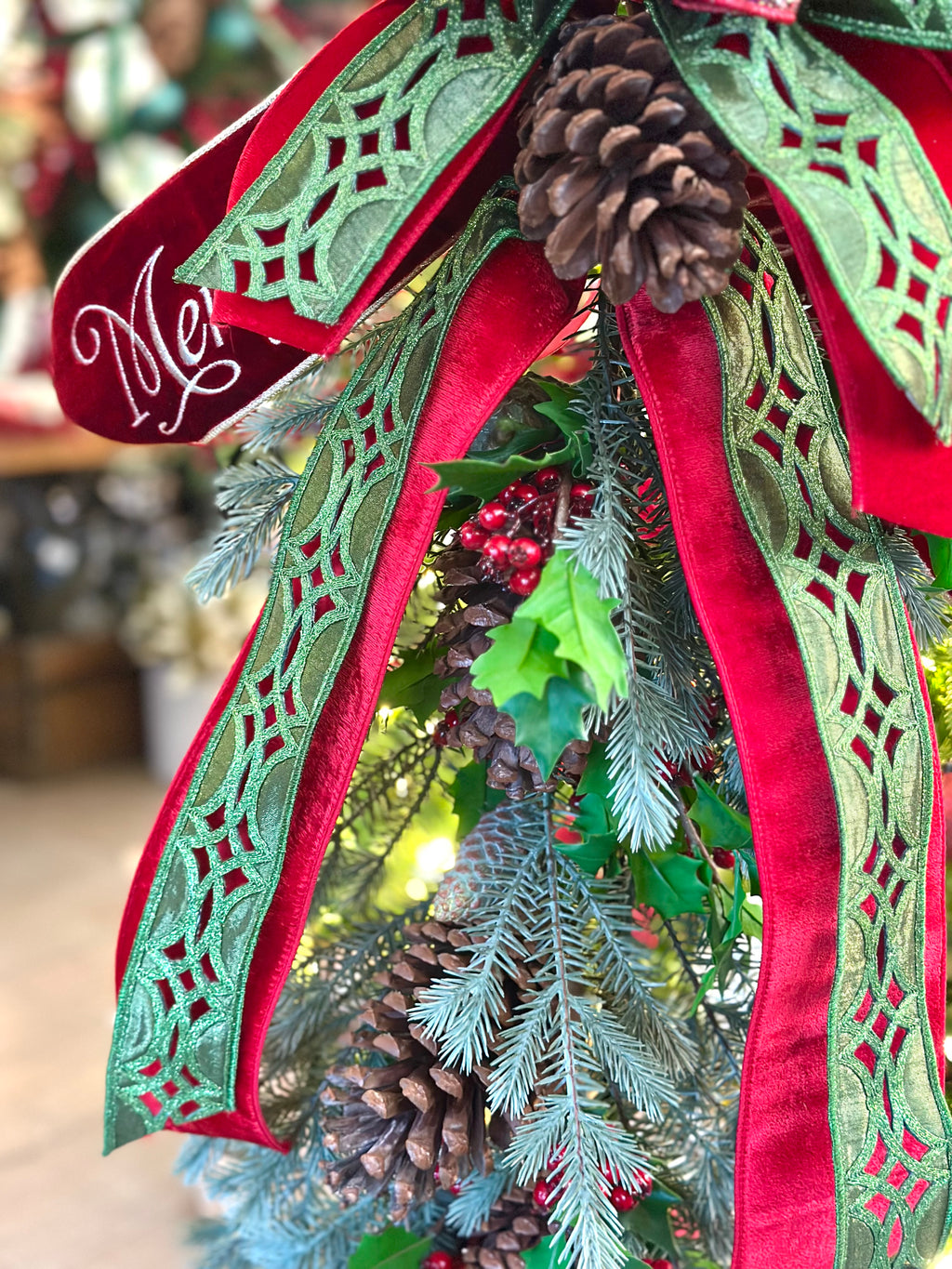 Merry Christmas and Tweed Swag