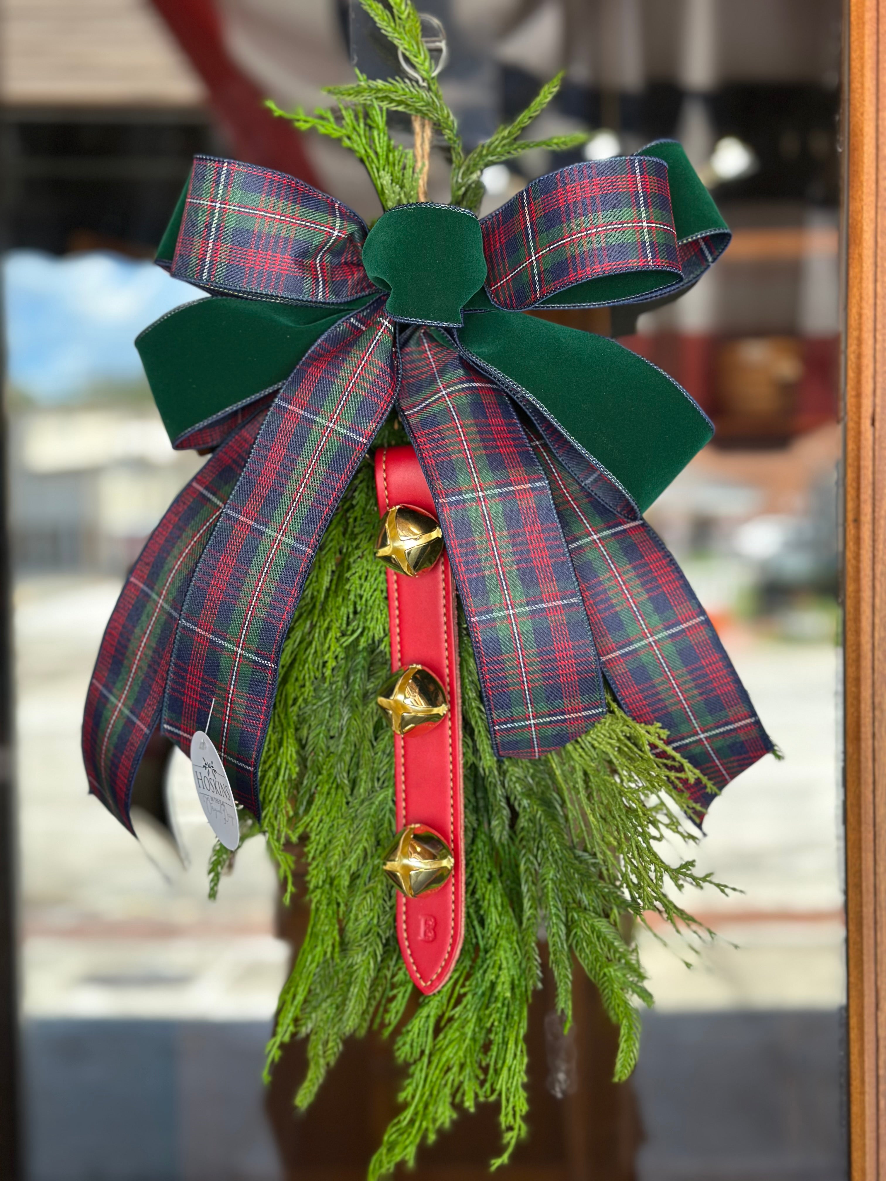 Blue Plaid Drop with Belsnickel Strap