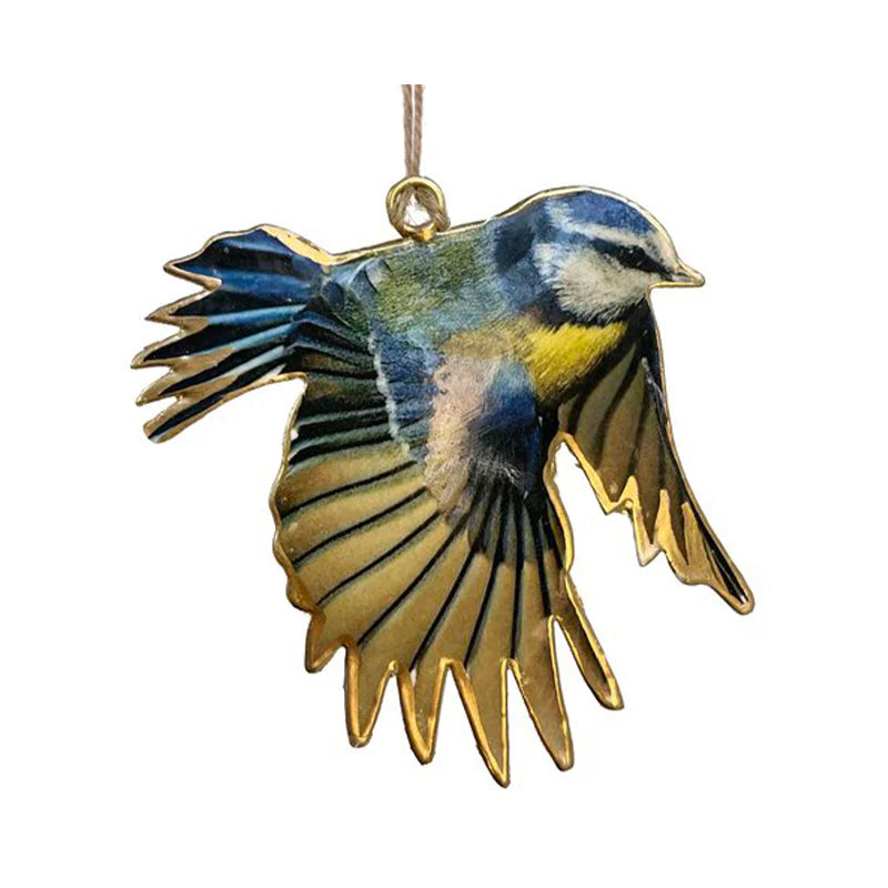 4" Metal Flat Great Tit Bird