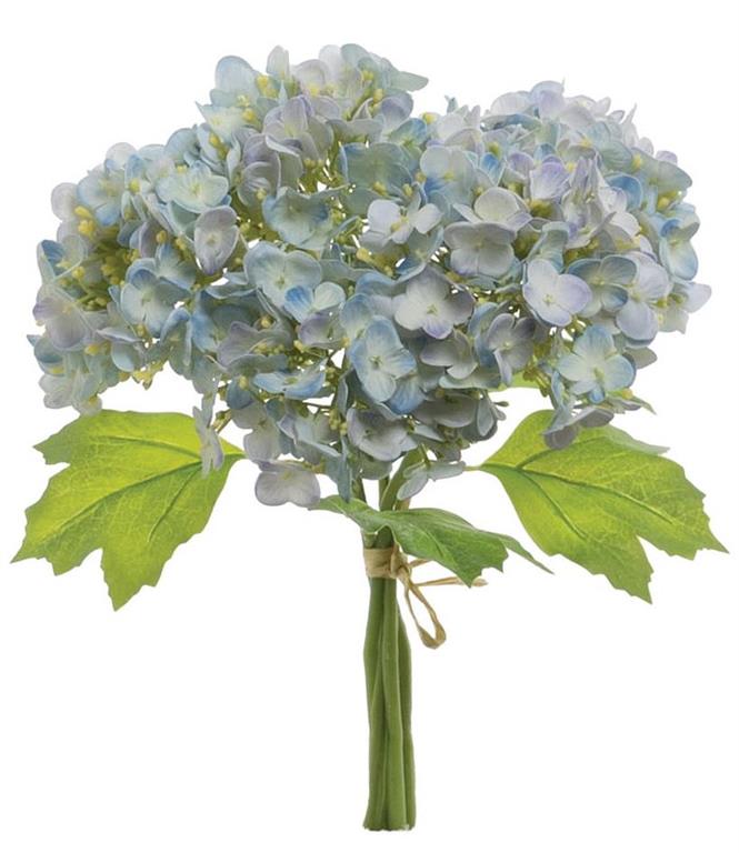 HYDRANGEA, BUNDLE, 10.24", LIGHT BLUE