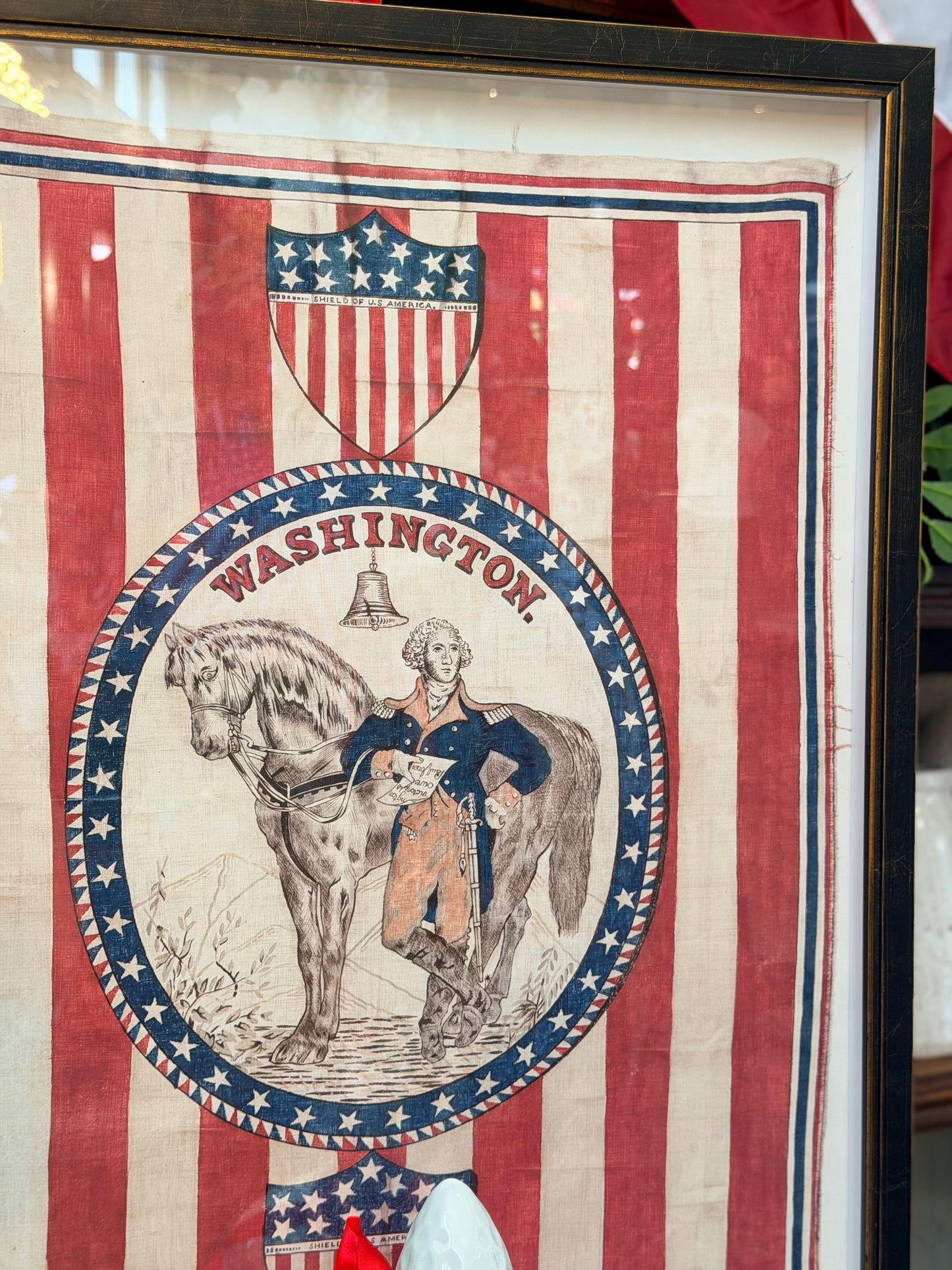 Framed Print - General Washington with Horse