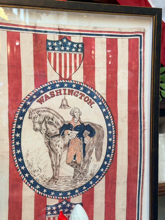 Framed Print - General Washington with Horse