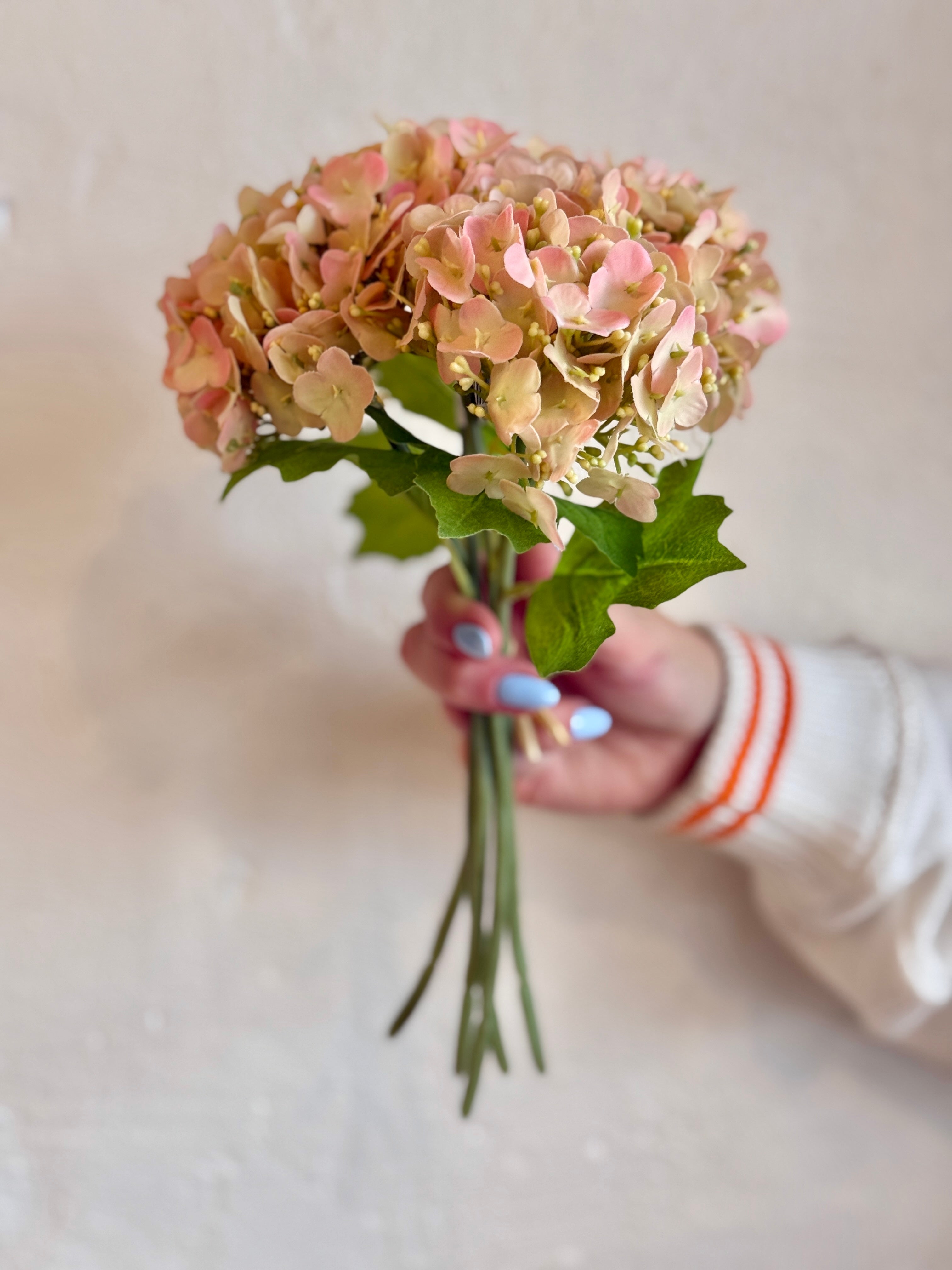 HYDRANGEA, BUNDLE, 10.24", SOFT PINK