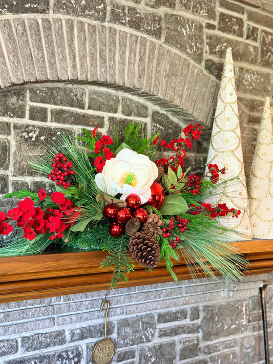 Holiday Blossoms Centerpiece