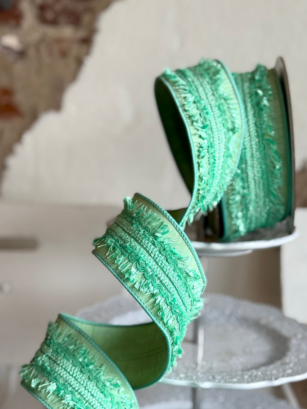 2.5” Luscious Ribbon, Mint