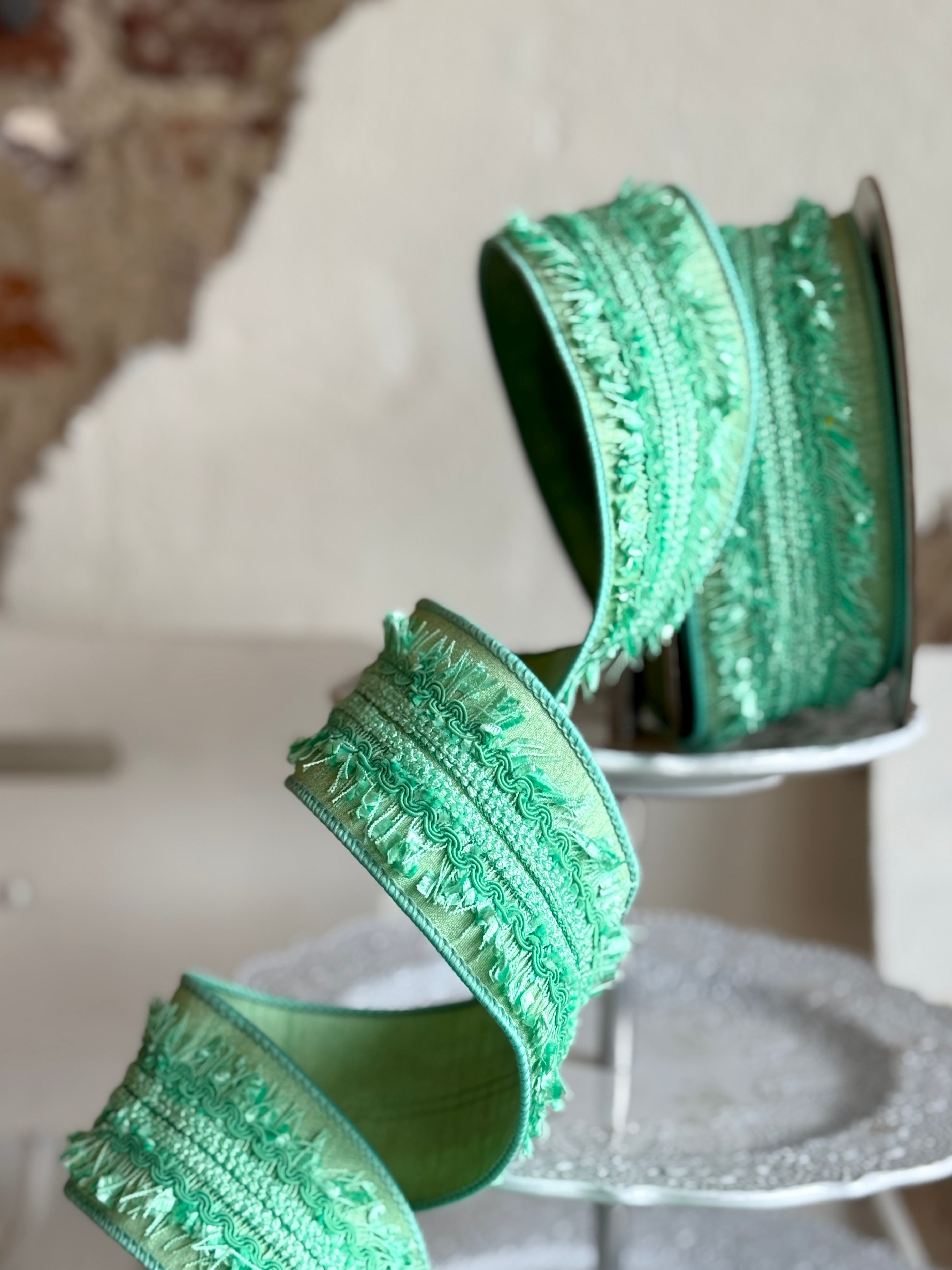 2.5” Luscious Ribbon, Mint
