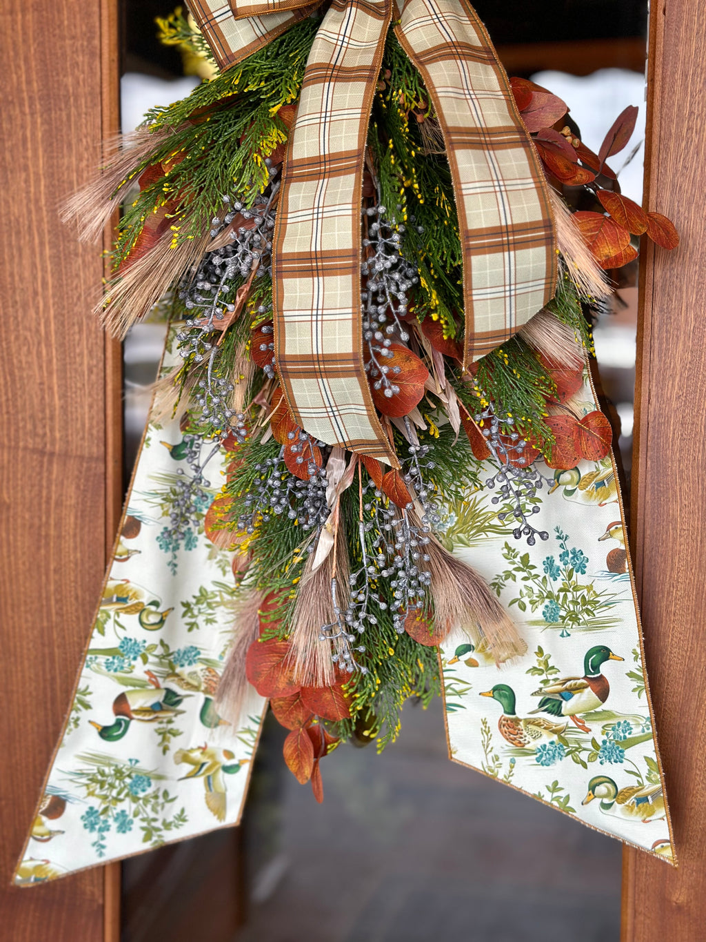 Fall Swag with Mallard HIF Original Runner