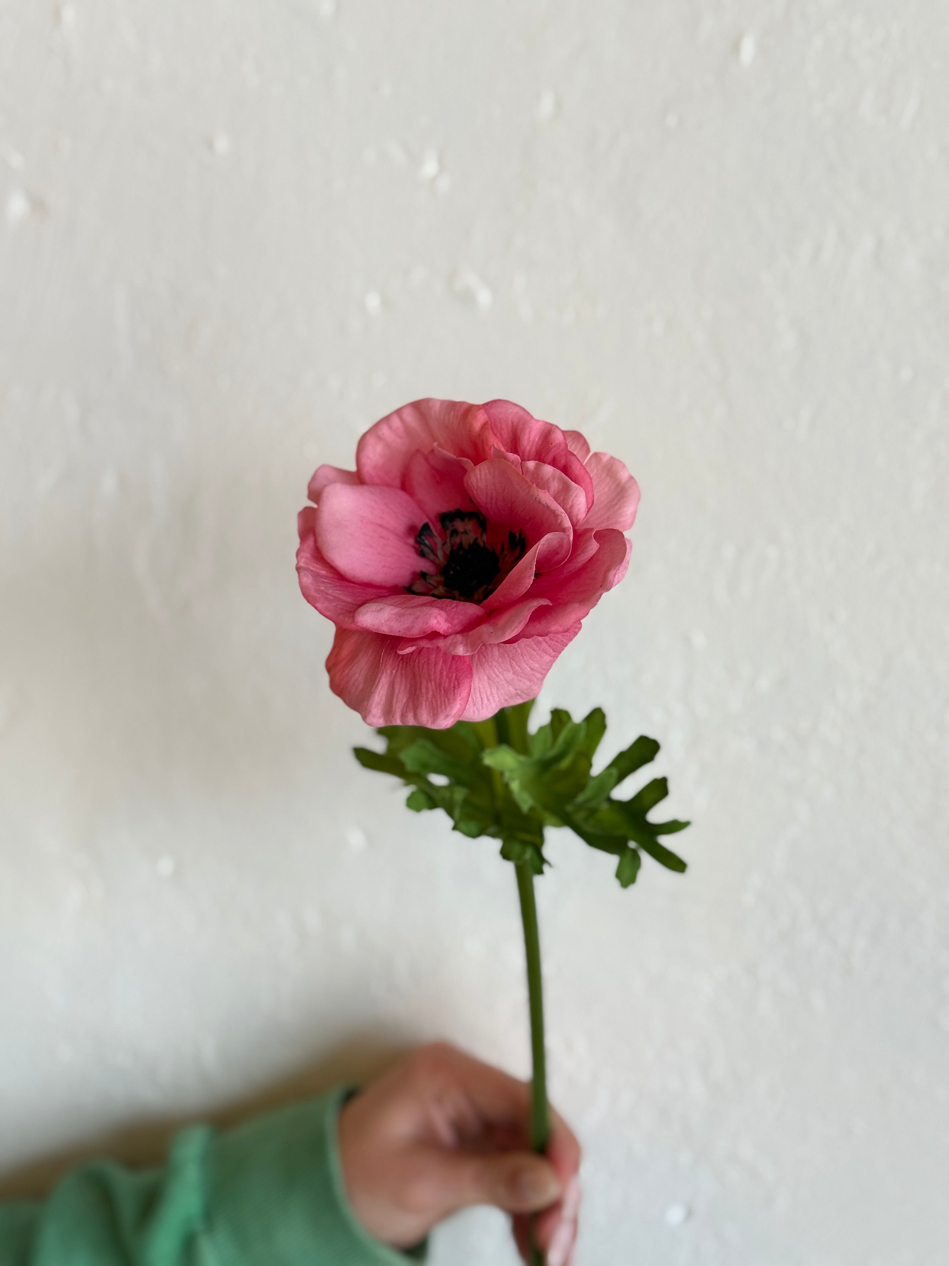 20.5" Coral Real Touch Buttercup Wildflower