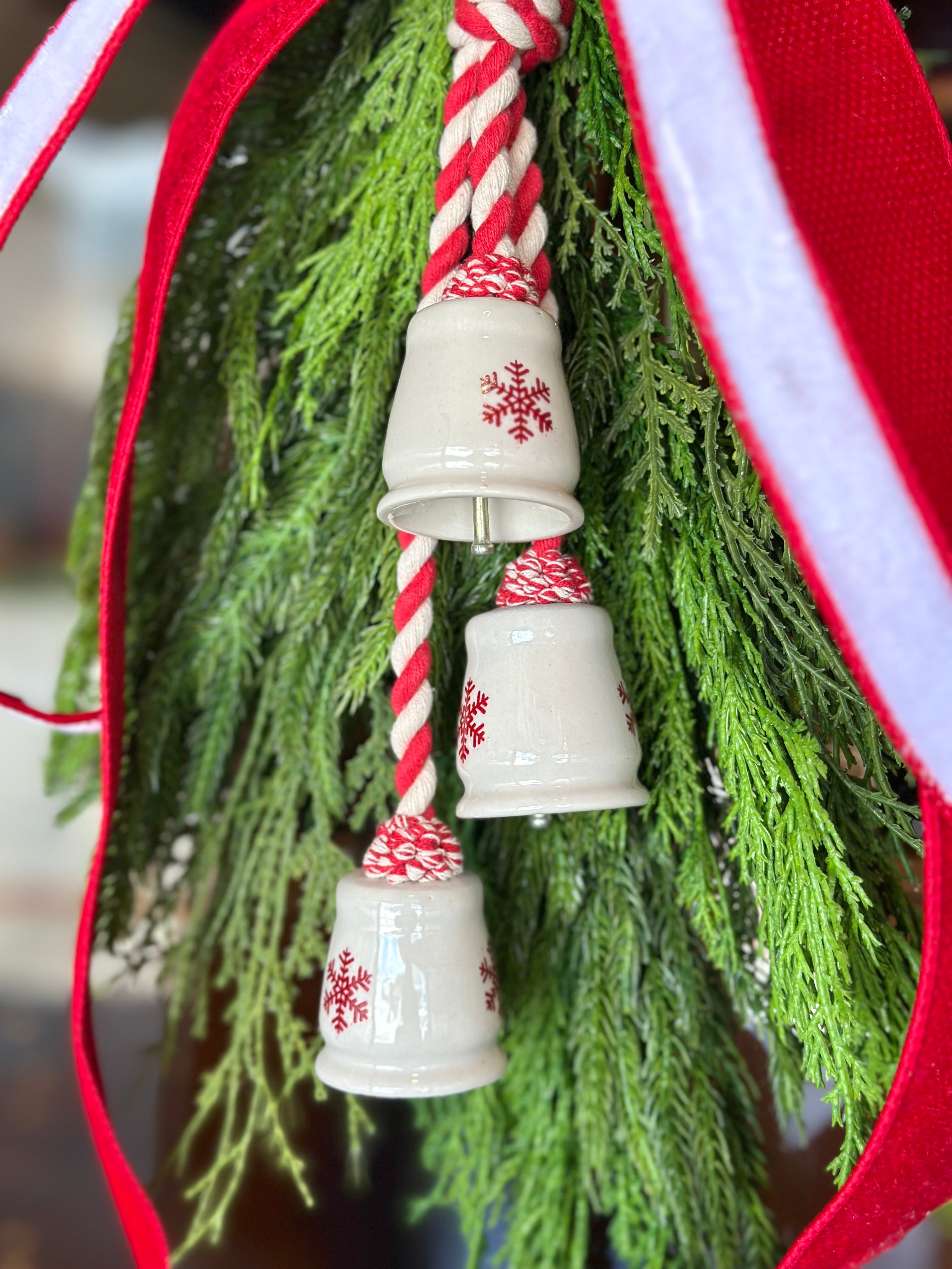 Red Winter Bell Drop