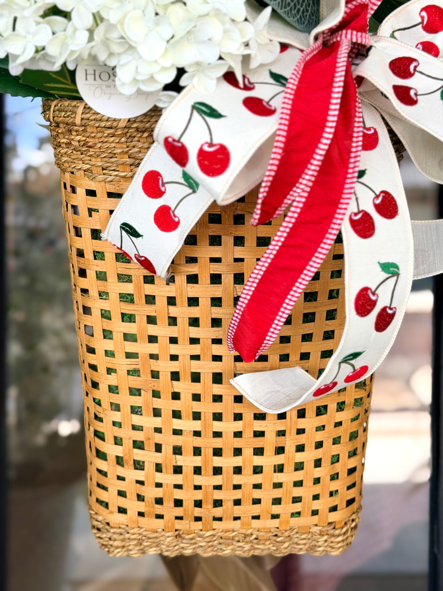 Cherry Pickin Hanging Basket