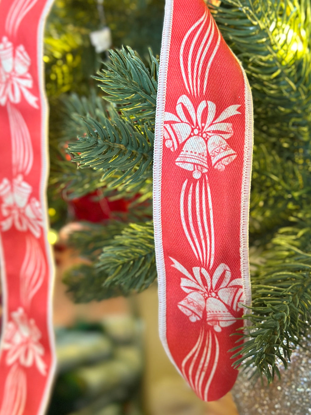 Vintage Red Bells & Bows