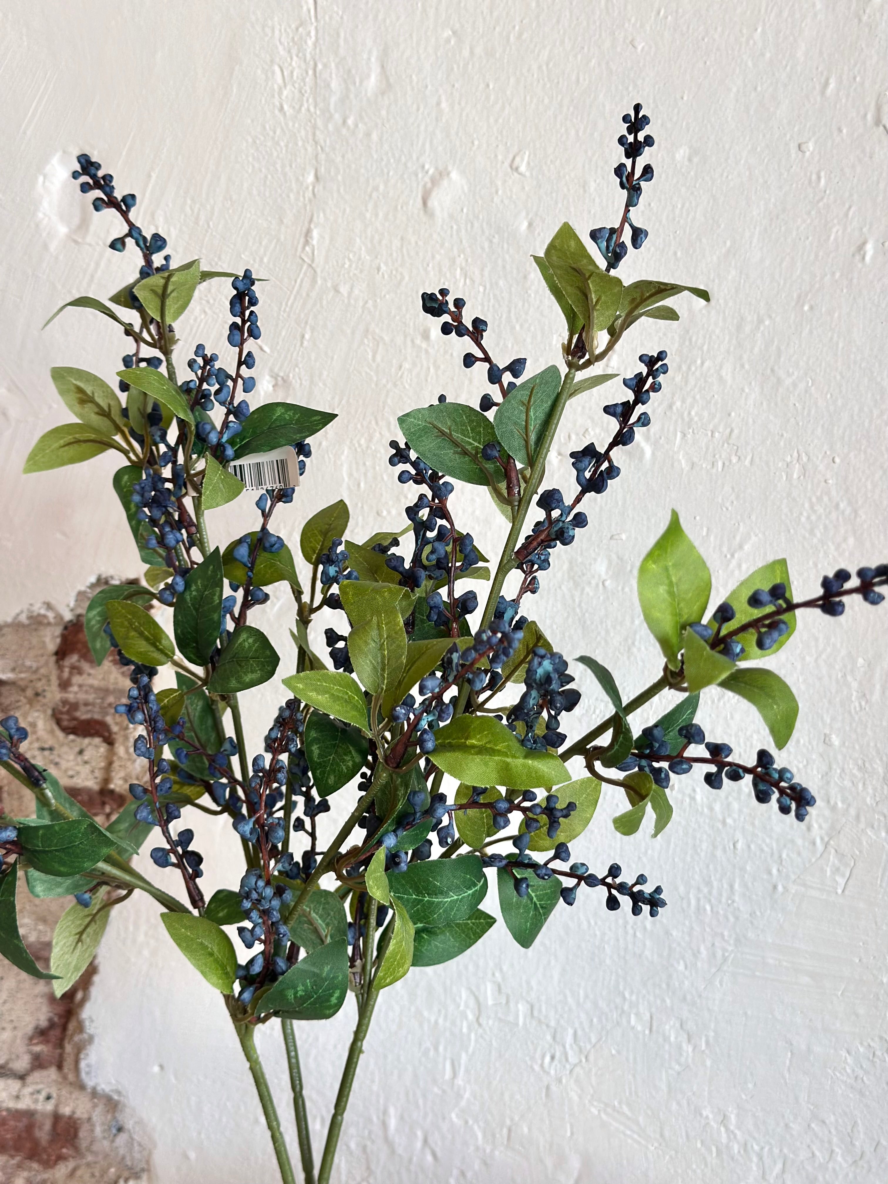 27” Berry Bush Blue