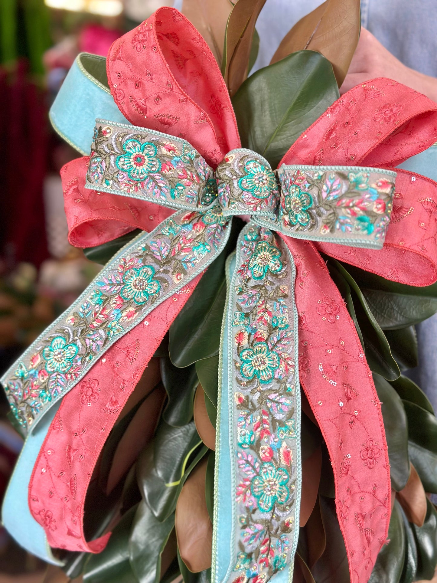 Sweet Florals Bow