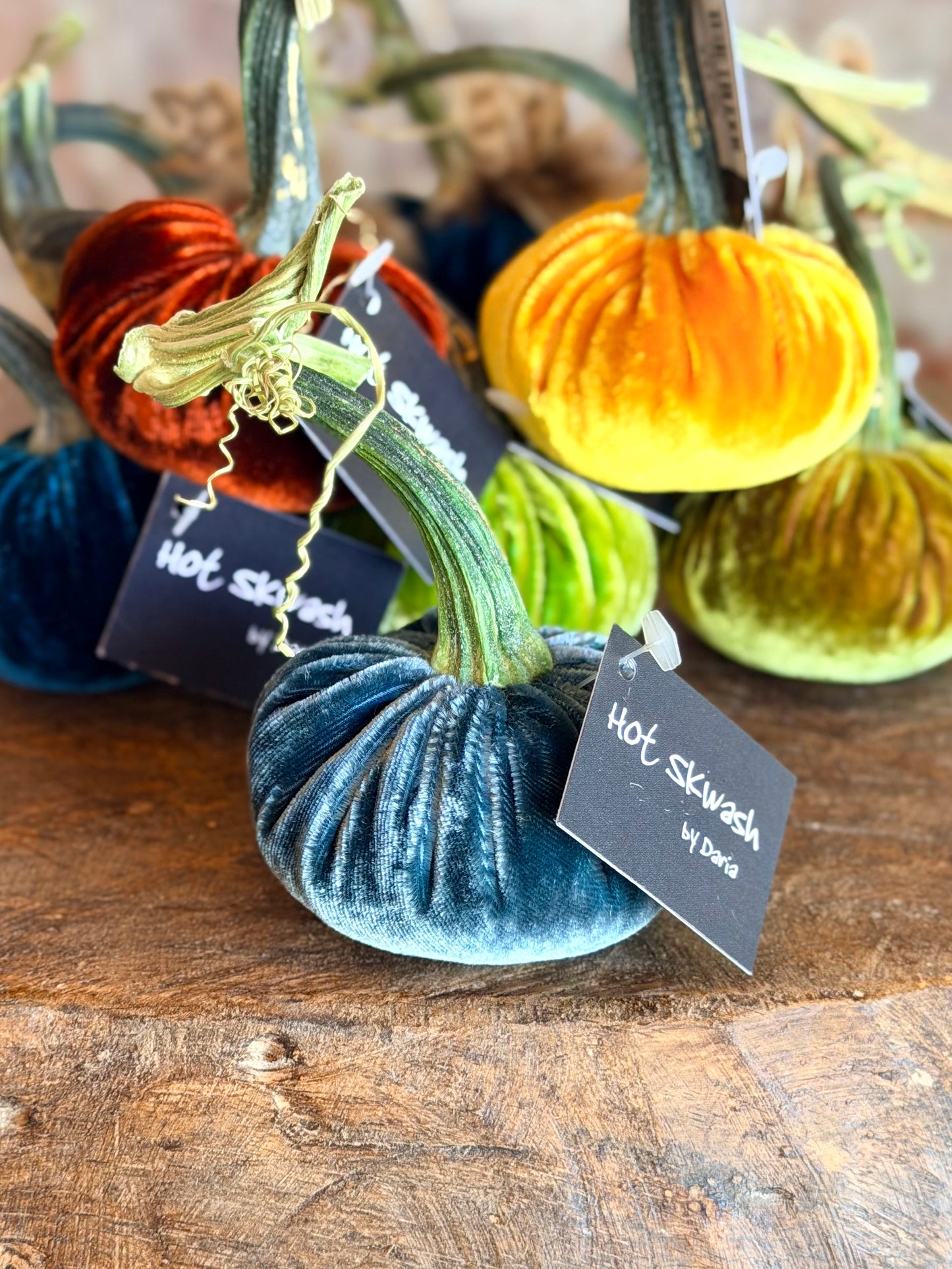 3" Velvet Pumpkin (Silk Options)