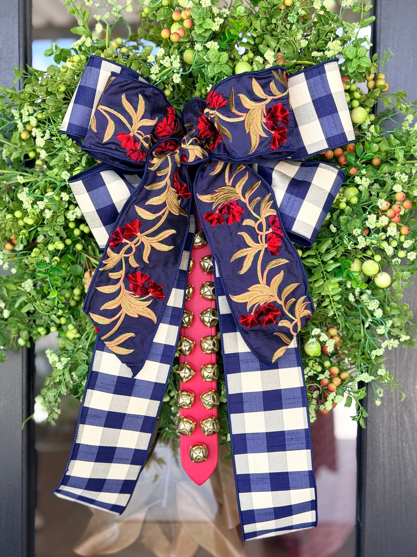 Berries & Bells - Wreath & Bow