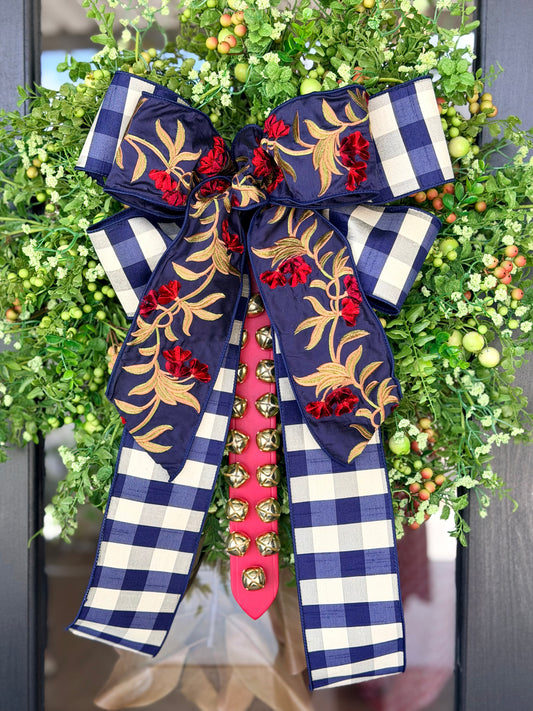 Berries & Bells - Wreath & Bow