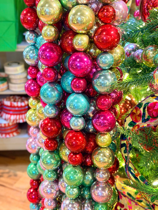 48" RETRO BALL GARLAND
