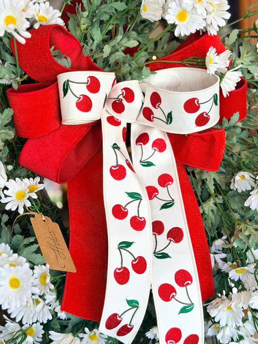 Cherry Pickin' Bow