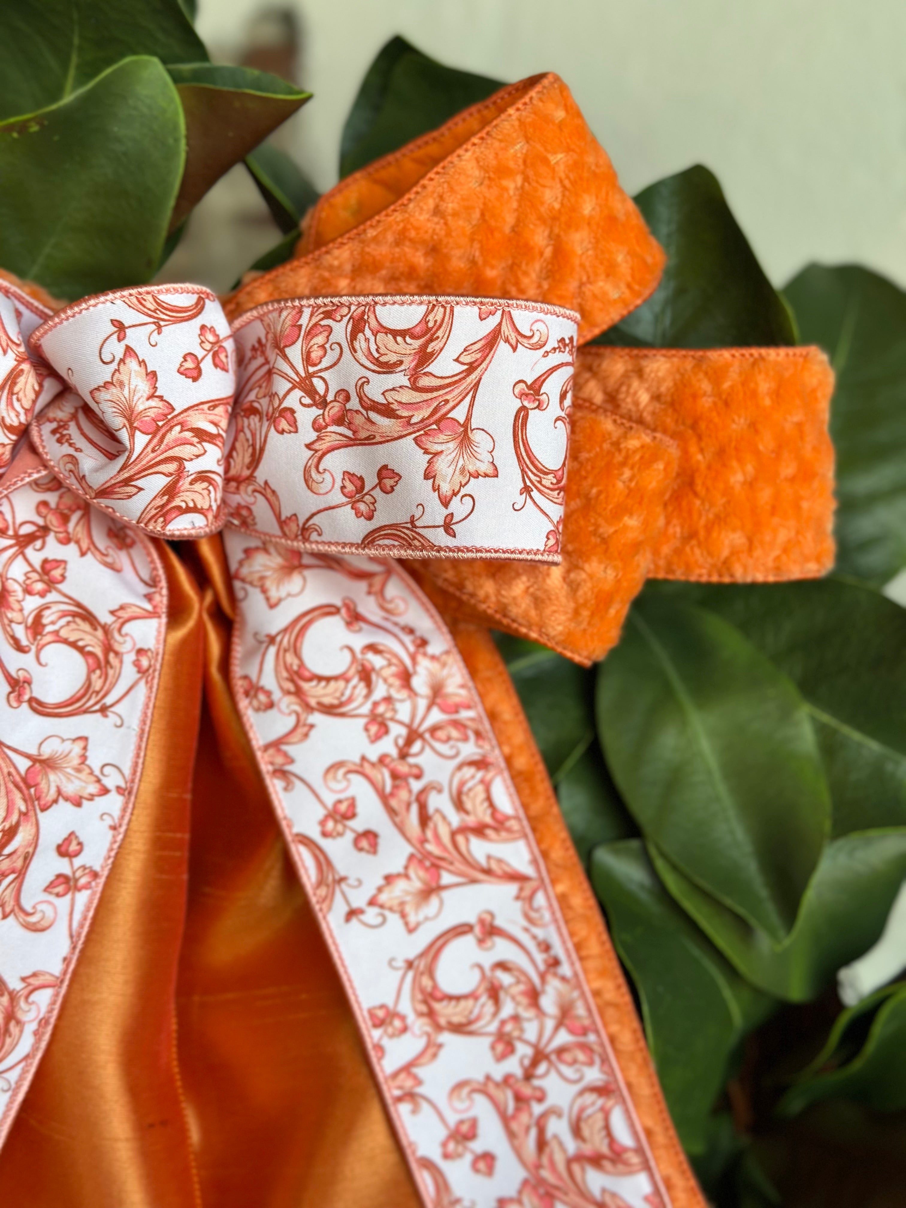 Go Vols! Football Embroidered Bow