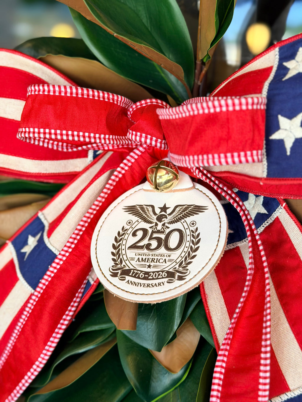 “250th Anniversary” Magnolia Swag