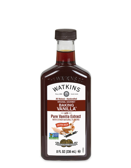 Watkins All Natural Original Gourmet Baking Vanilla Extract- 8 Fl oz