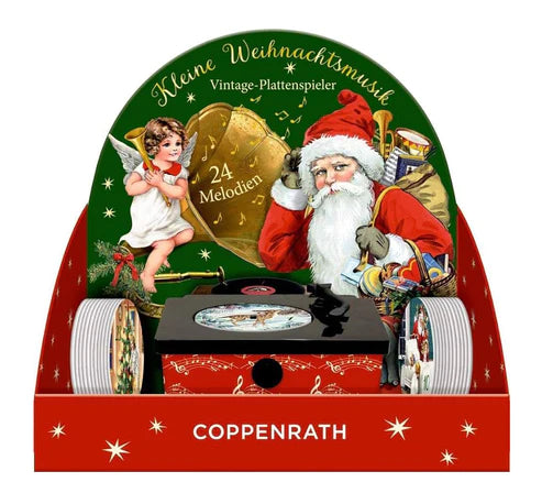 Mini-Gramophone Vintage Musical Christmas Advent Calendar