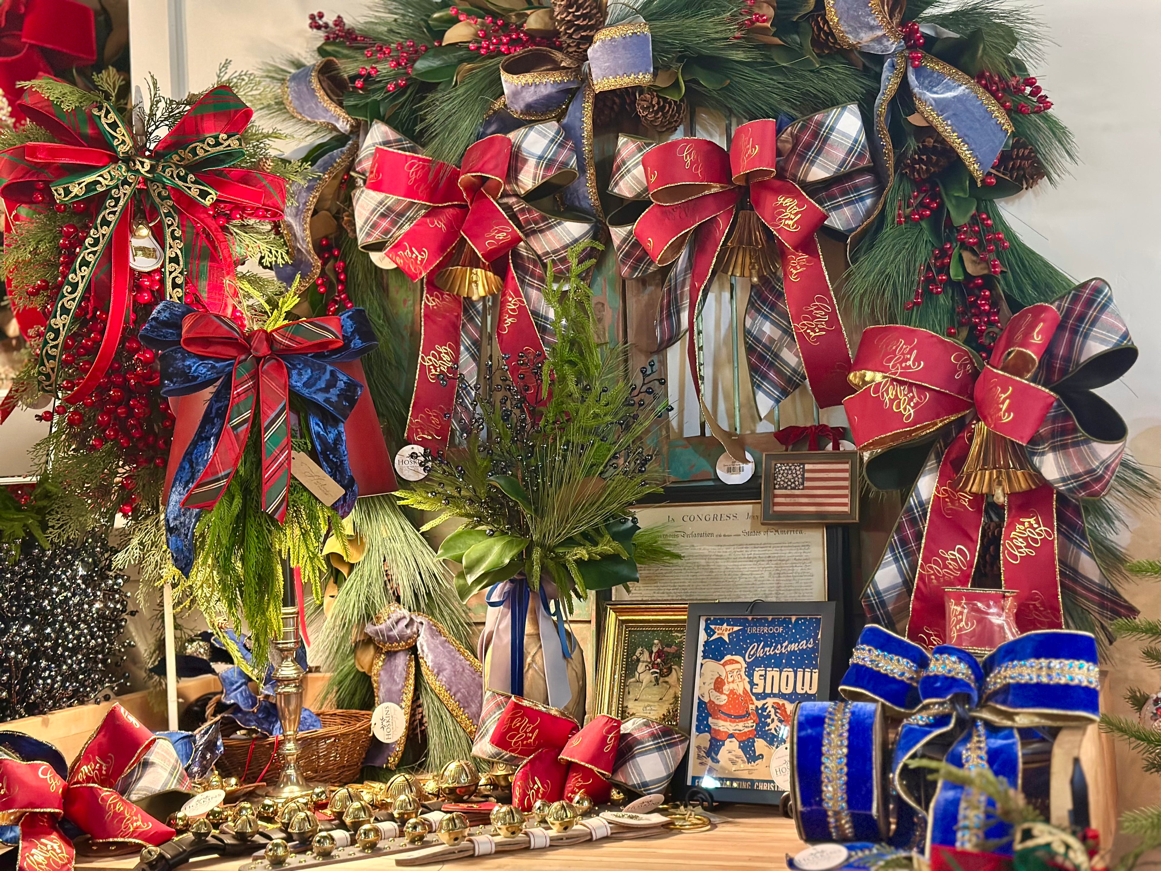 Glory to God Bow with Bell