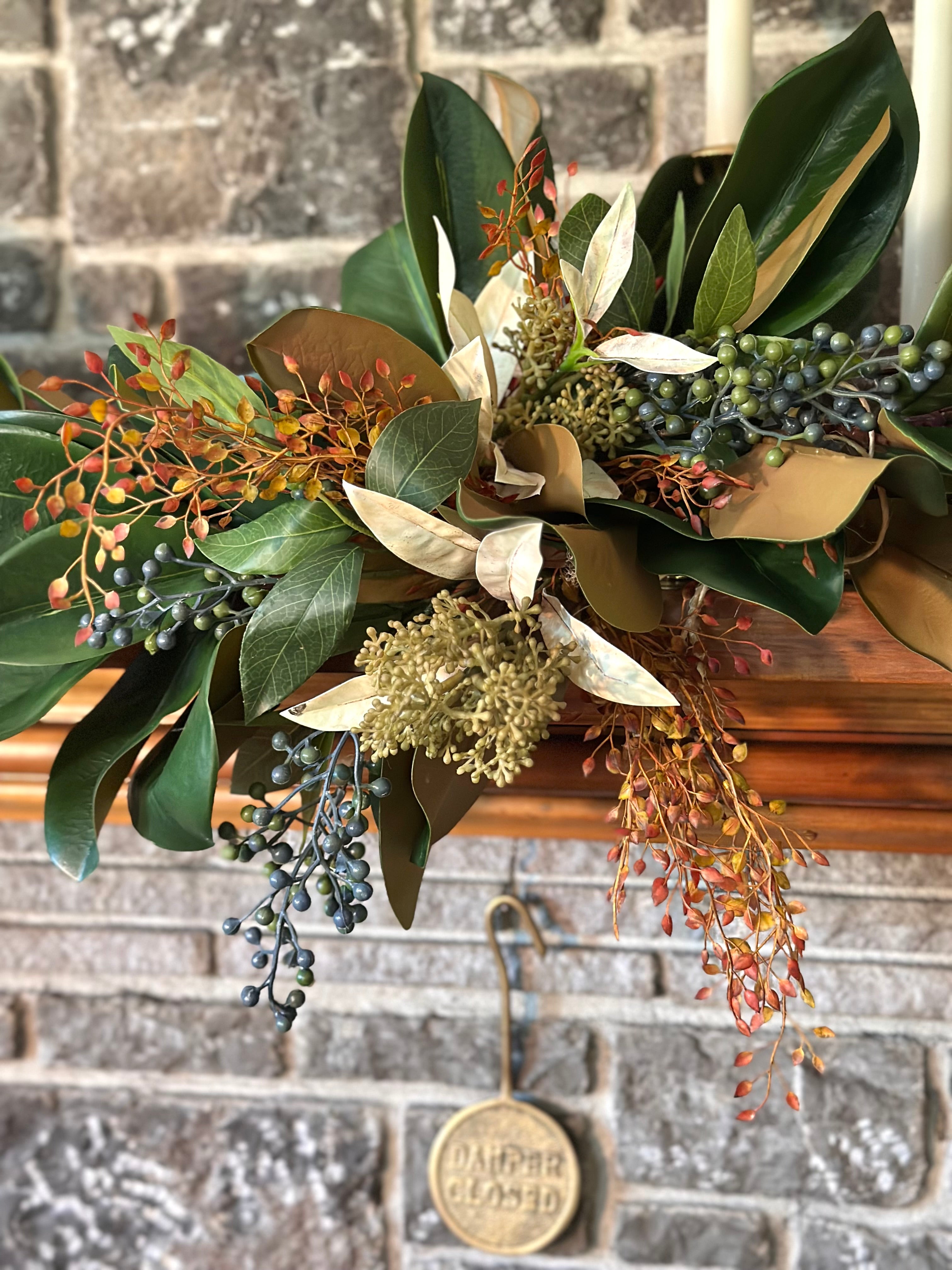 Magnolia Berry and Artemesia Garland