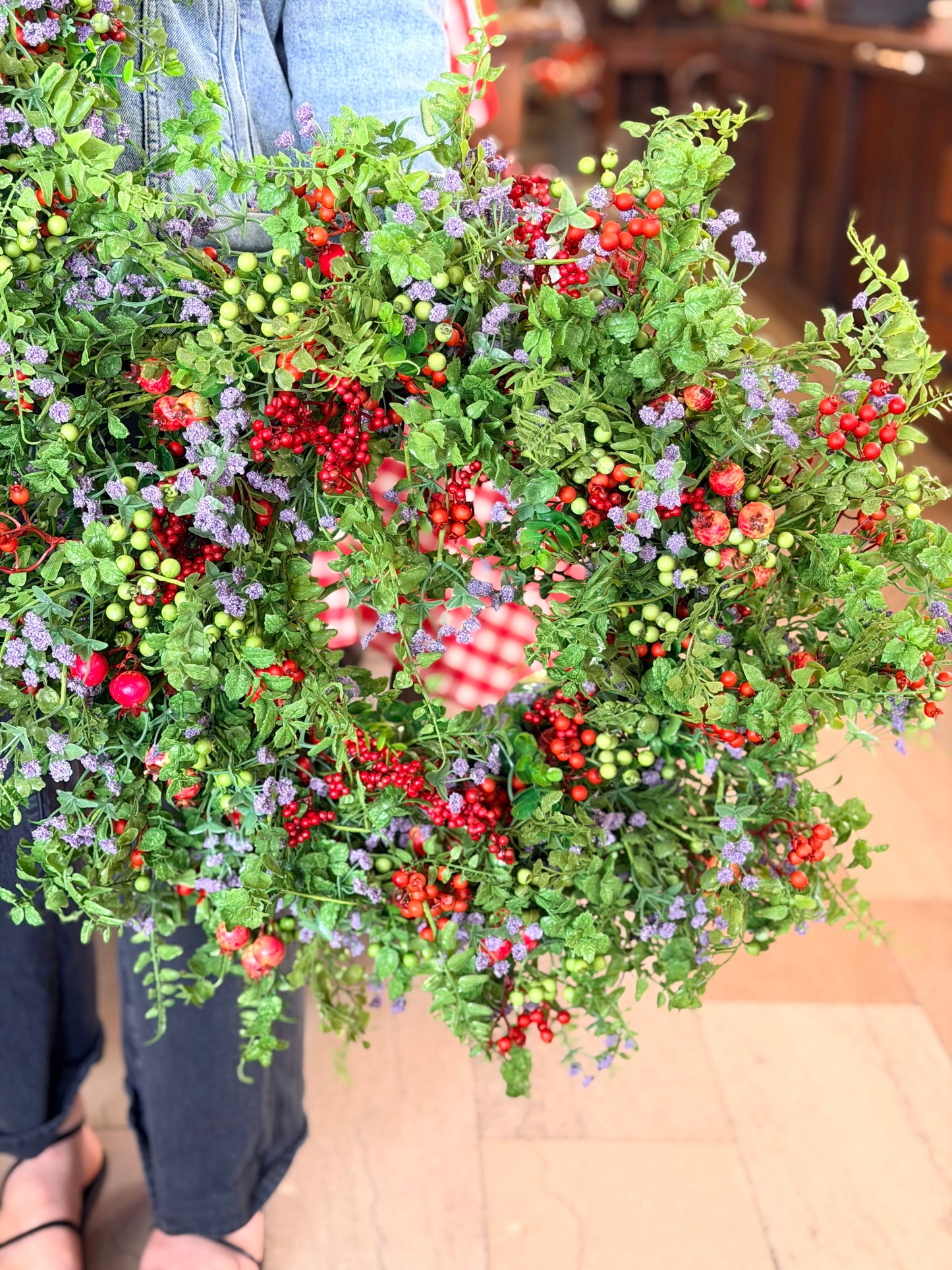Oh Happy Day Wreath & Bow