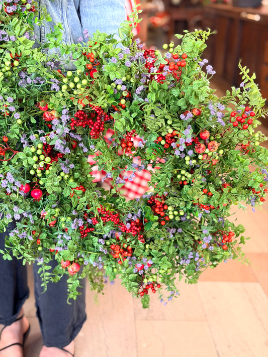 Oh Happy Day Wreath & Bow