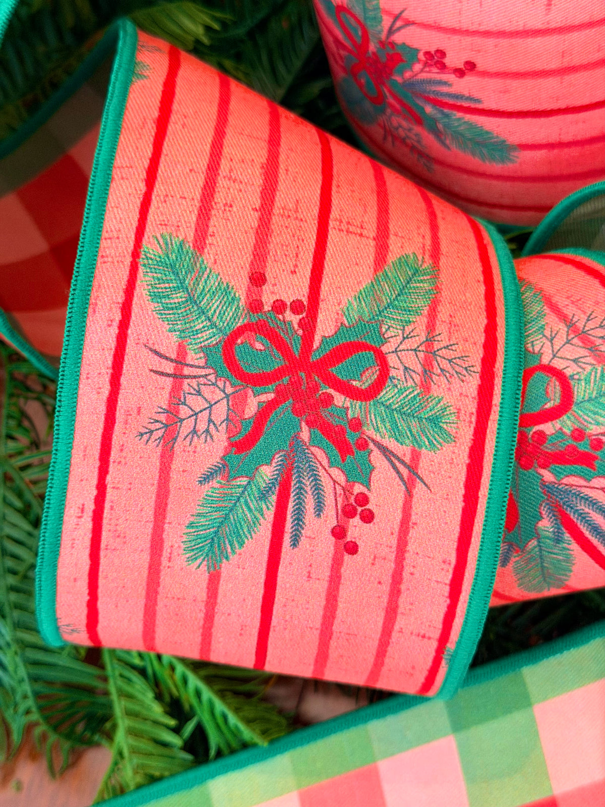 Home for the Hollydays Ribbon