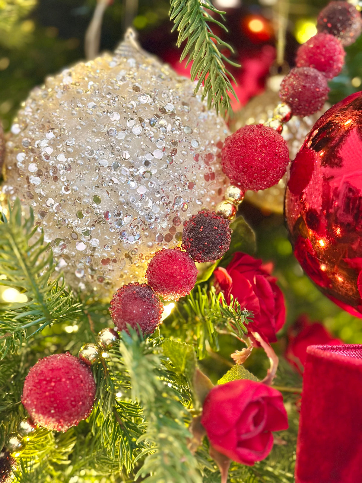48” Beaded Balls Garland
