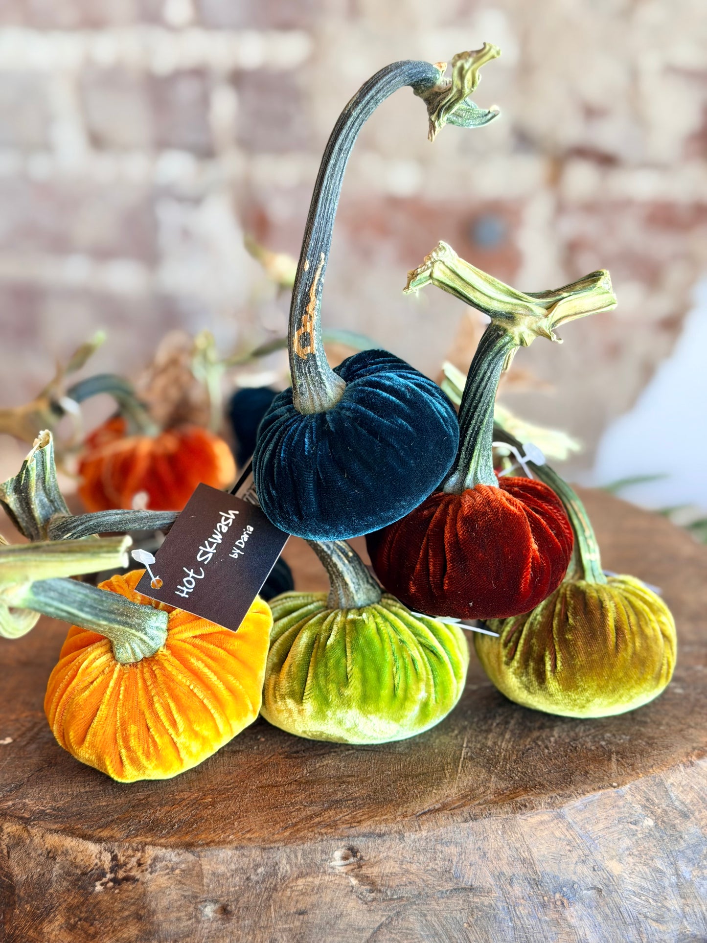 3" Velvet Pumpkin (Silk Options)