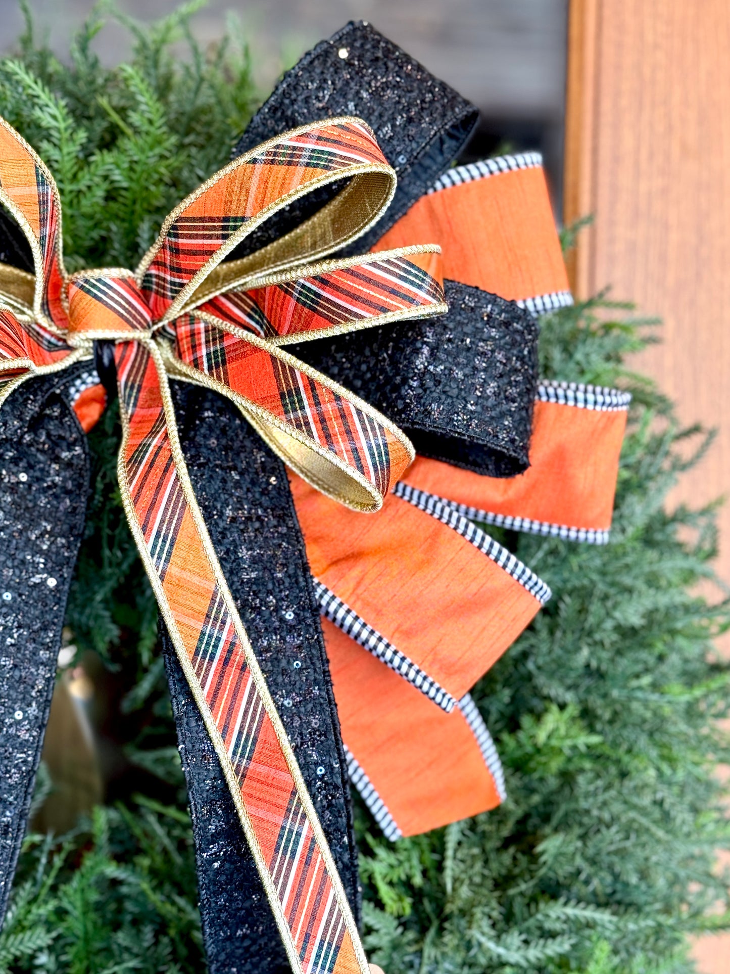 Trick, Treat & Tweed Bow