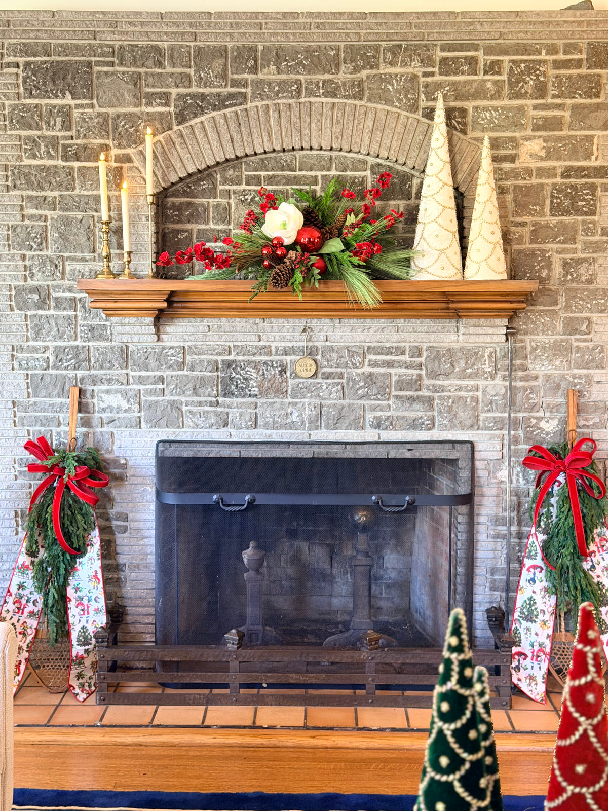 Holiday Blossoms Centerpiece