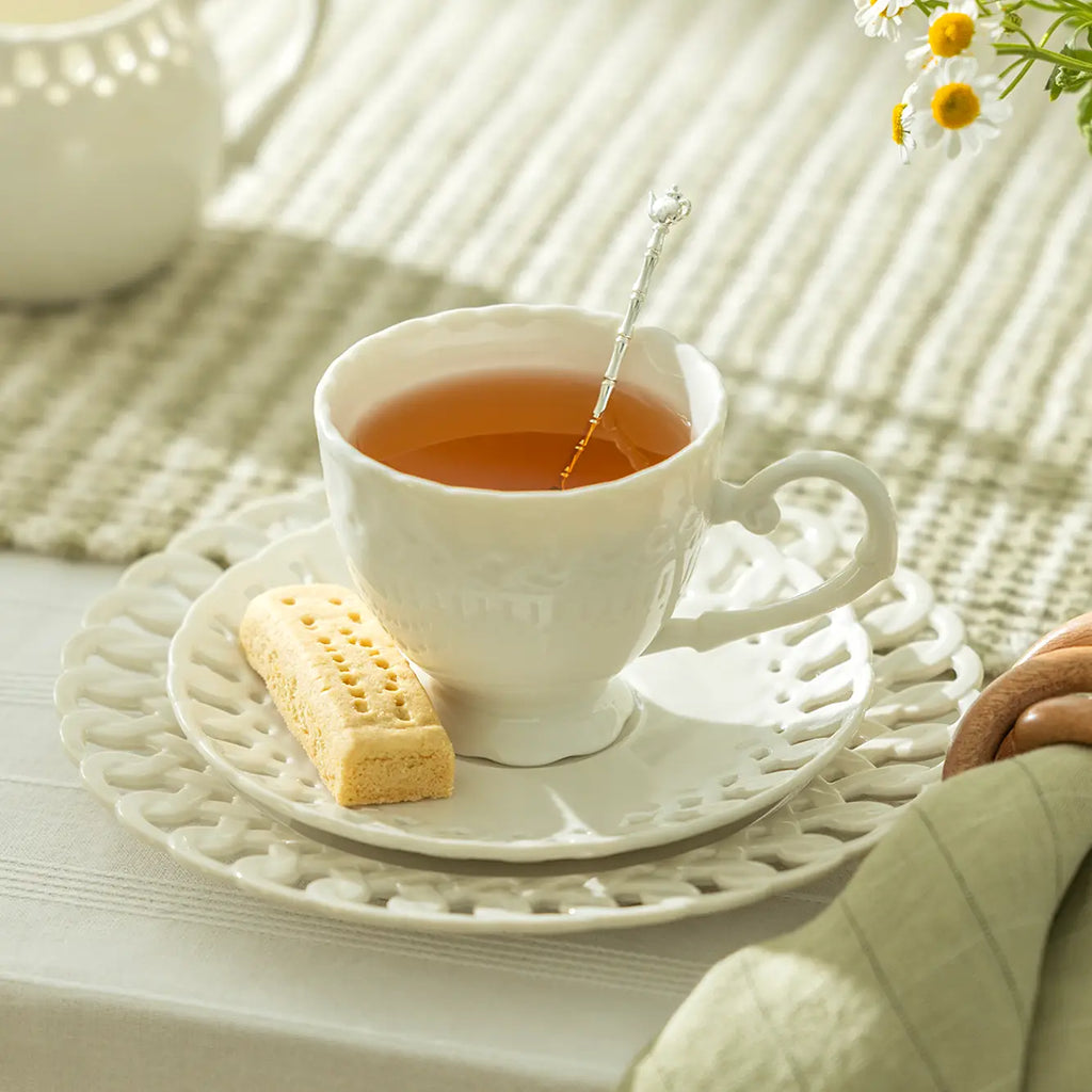 Silver Plated Demi Spoon with Mini Teapot Handle Design