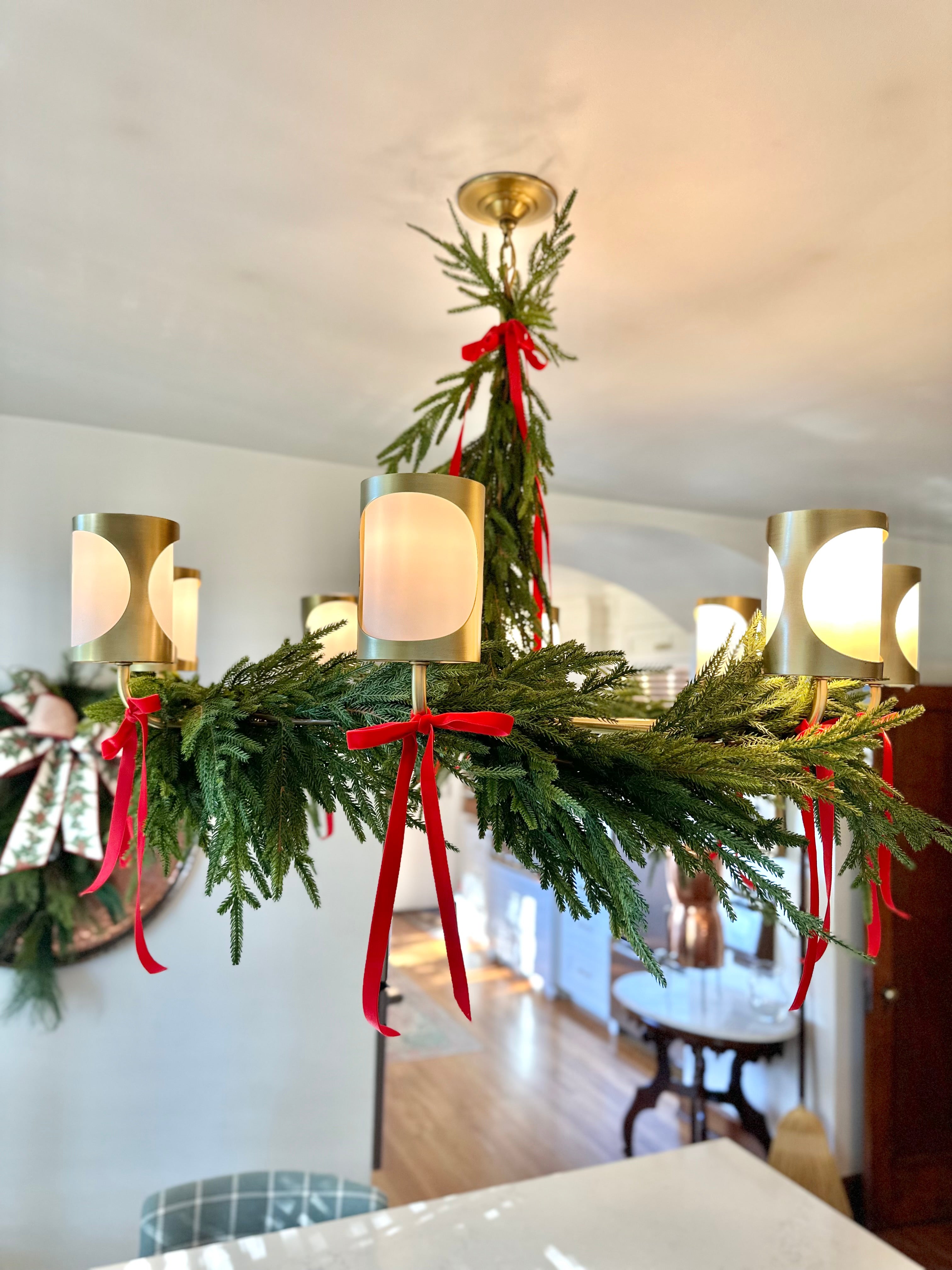 6' REAL TOUCH DELUX AUSTRIAN PINE GARLAND