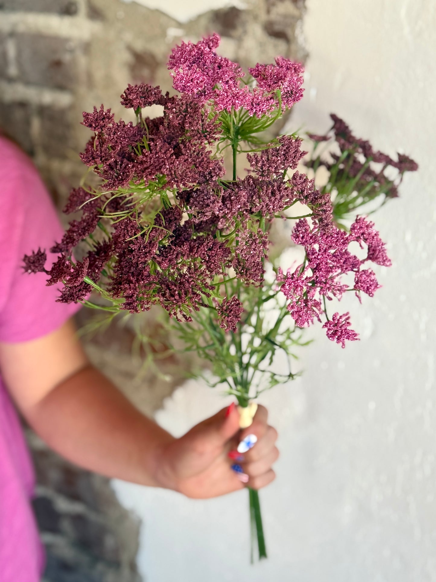 19.5" QUEEN ANNE'S LACE BUNDLE (Multiple Options)