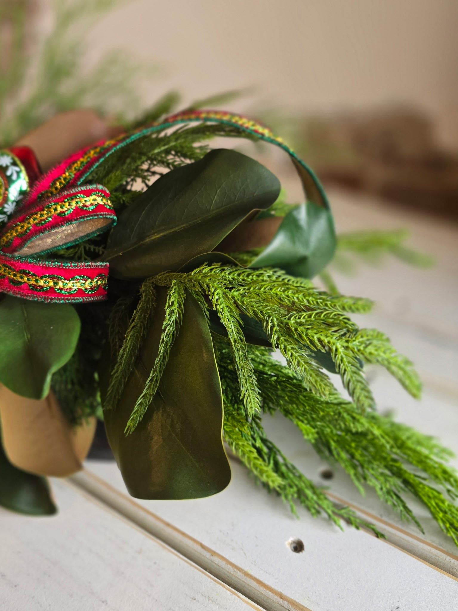 Vintage Christmas Centerpiece