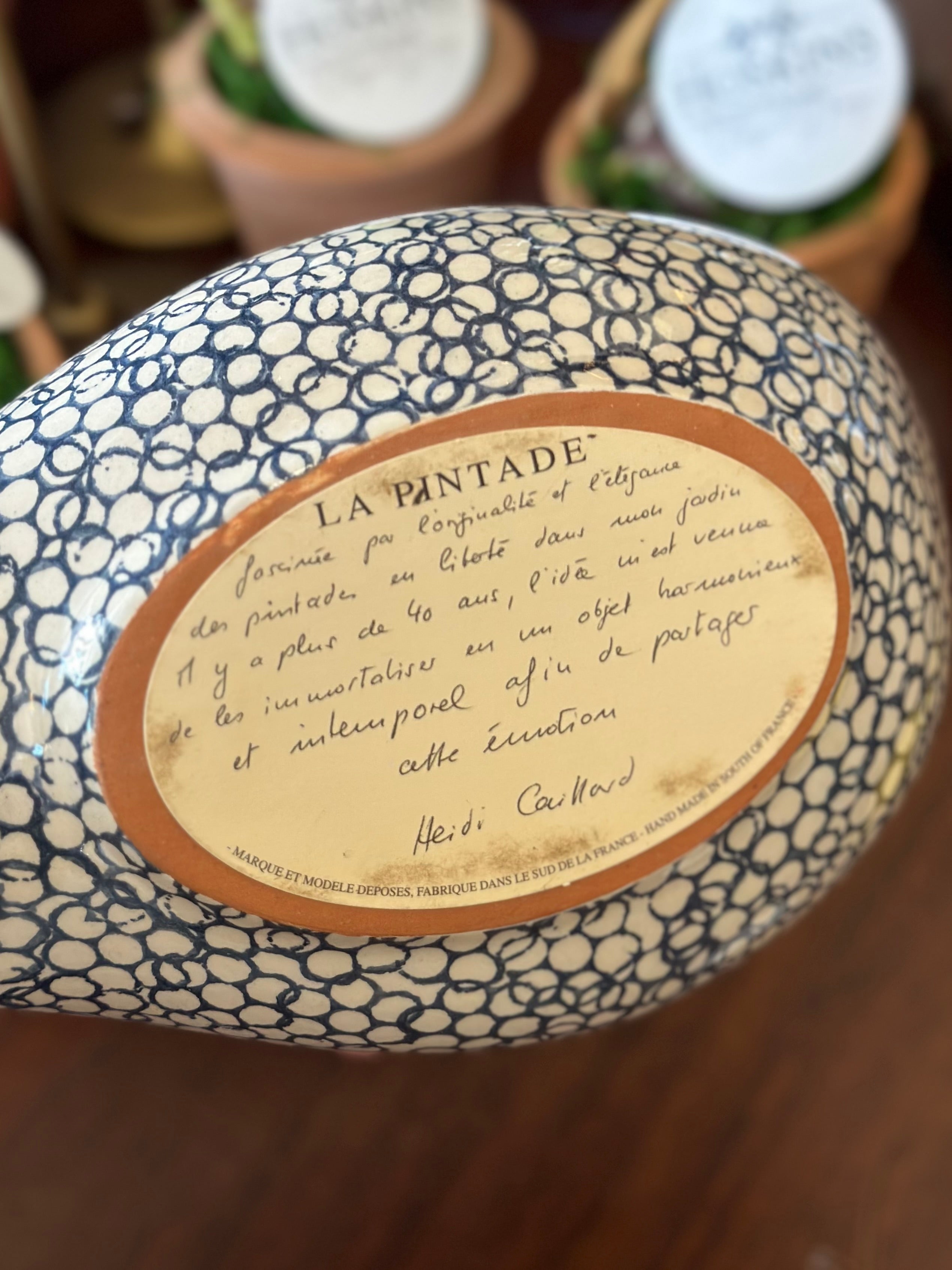 La Pintade Guinea Hen Medium (2 COLOR OPTIONS)