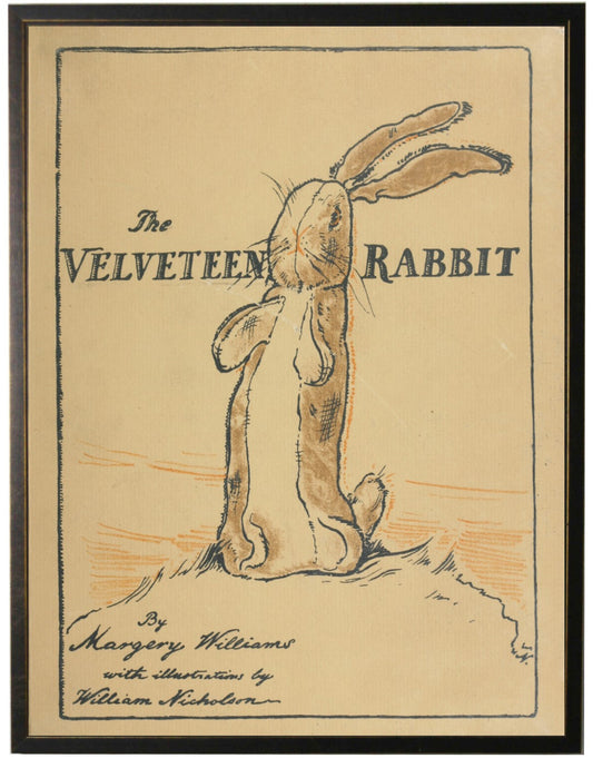 Vintage Artwork "The Velveteen Rabbit" 8 X 10