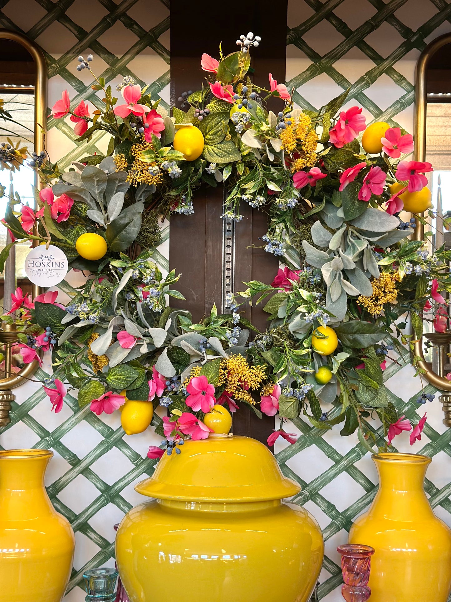 Lemon Time Wreath