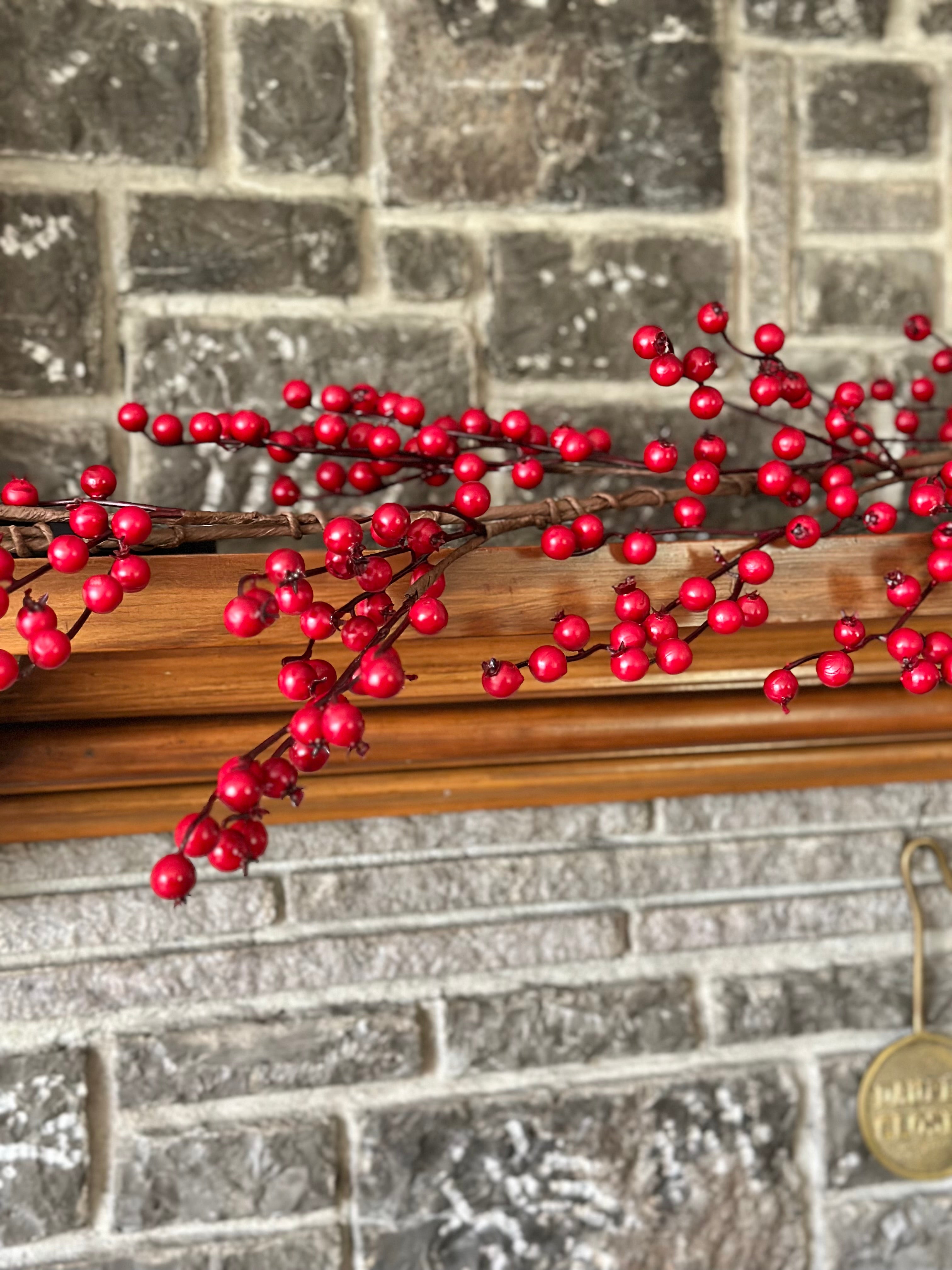 60” Waterproof Berry Garland