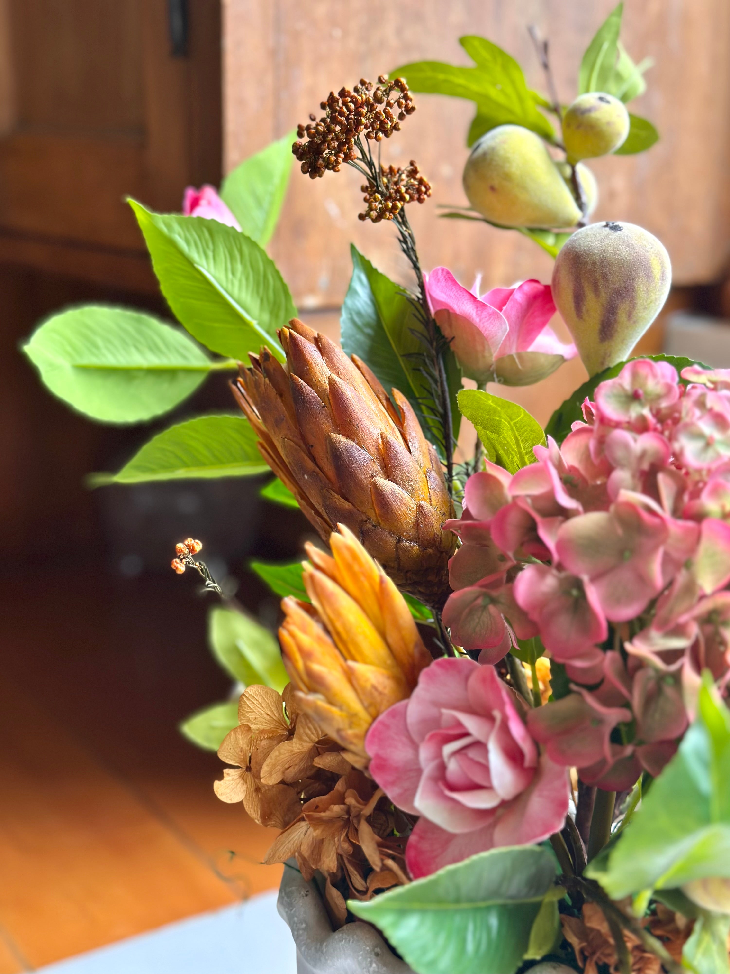 Repens, Pinks, and Pears Arrangement