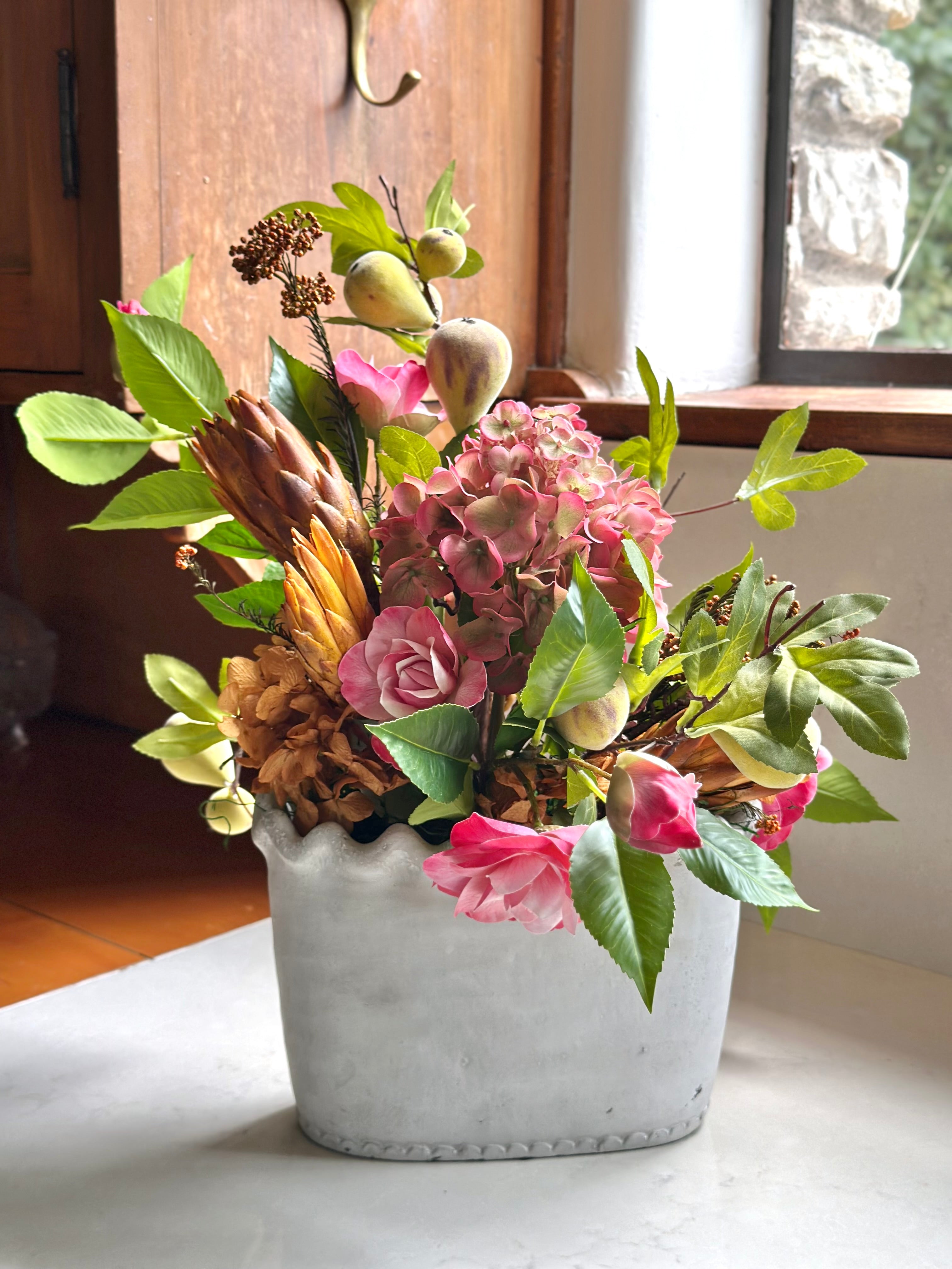 Repens, Pinks, and Pears Arrangement